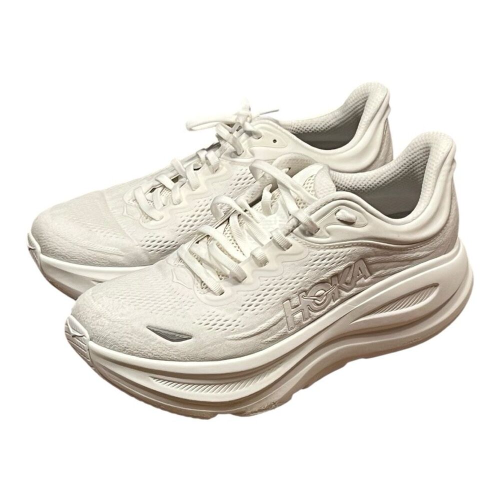 Hoka Women's White Athletic Running Shoes
